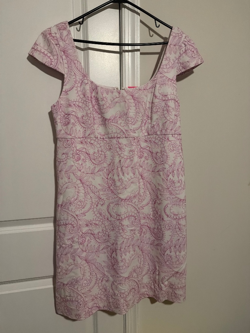 Lilly P, Laurent dress, purple quartz sunshine swirl embroidery